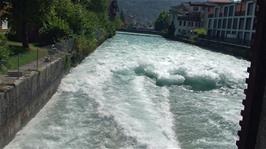 The outflow from the HEP station at Interlaken